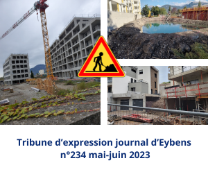Tribune d’expression journal d’Eybens n°234 mai-juin 2023