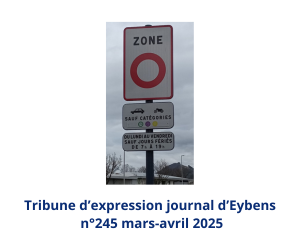 Tribune d’expression journal d’Eybens n°228 mai-juin 2022